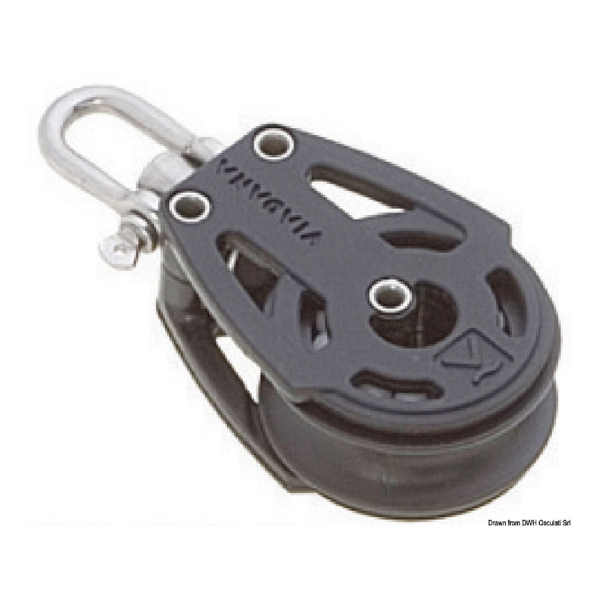 Viadana Bozzello 1 drehbare oder arretierbare Umlenkrolle