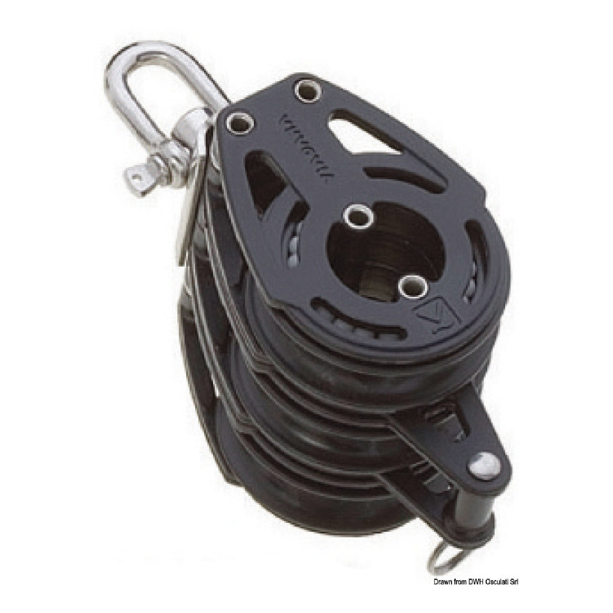 Viadana 3-Rollen-Block (Universalkopf) Becket