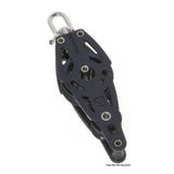 Viadana-Block mit 2 Geigenrollen und Becket