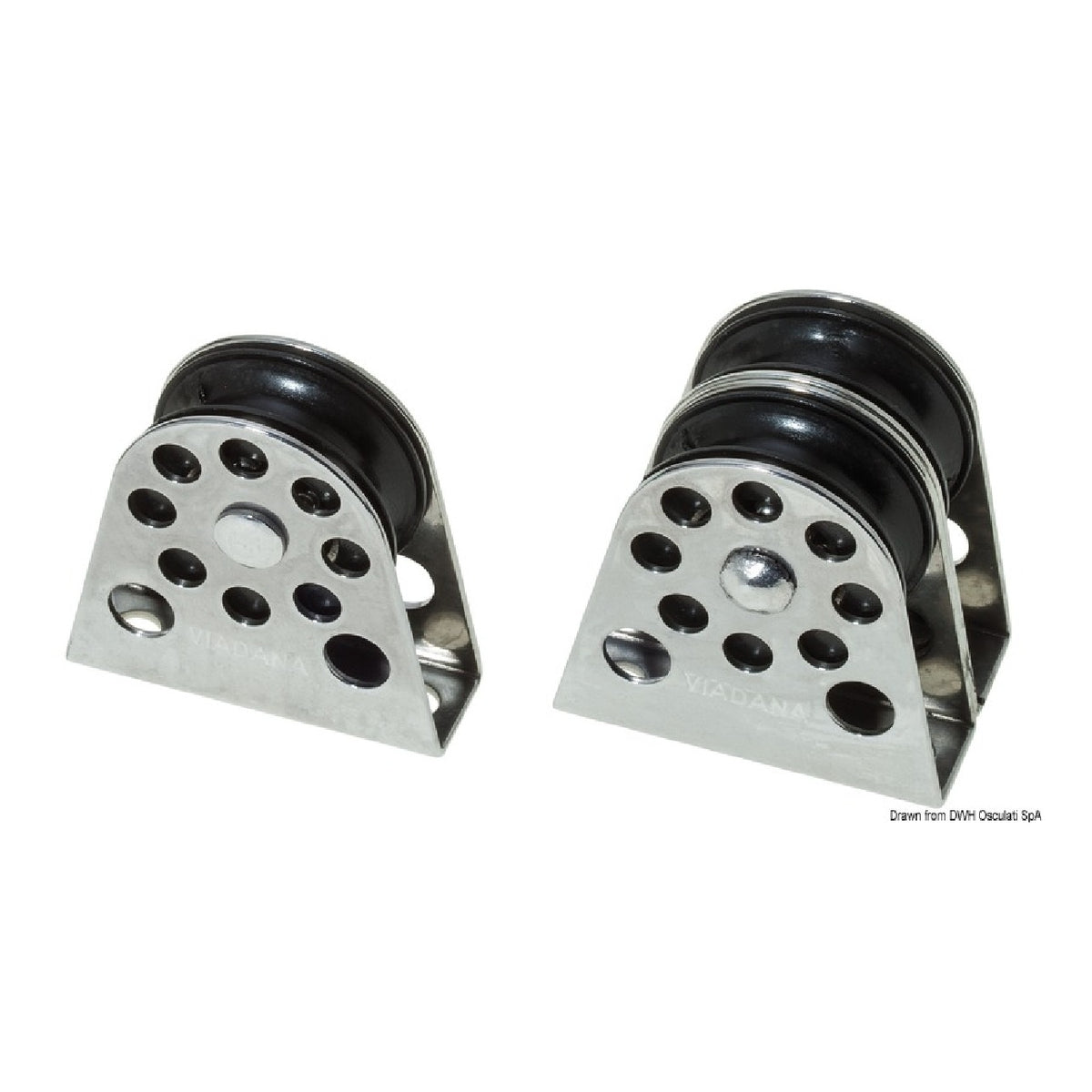 Bloque vertical simple/doble Viadana 4/6/8 mm