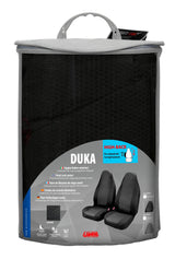 Lampa Duka High-Back, coppia coprisedili anteriori in tessuto jacquard e poliestere elasticizzati - Nero 55023
