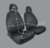 Lampa Travel Easy Fit, coprisedili universali per camper 55041