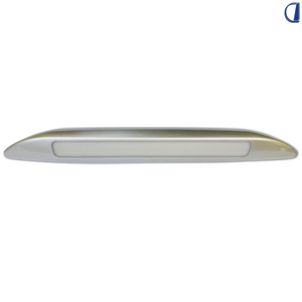 Luce esterna LED 7W 4000K per camper, corpo argento