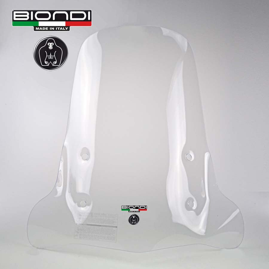 Biondi Parabrezza Club Scooter Schermo Trasparente 73x69 cm - MPN 8060954