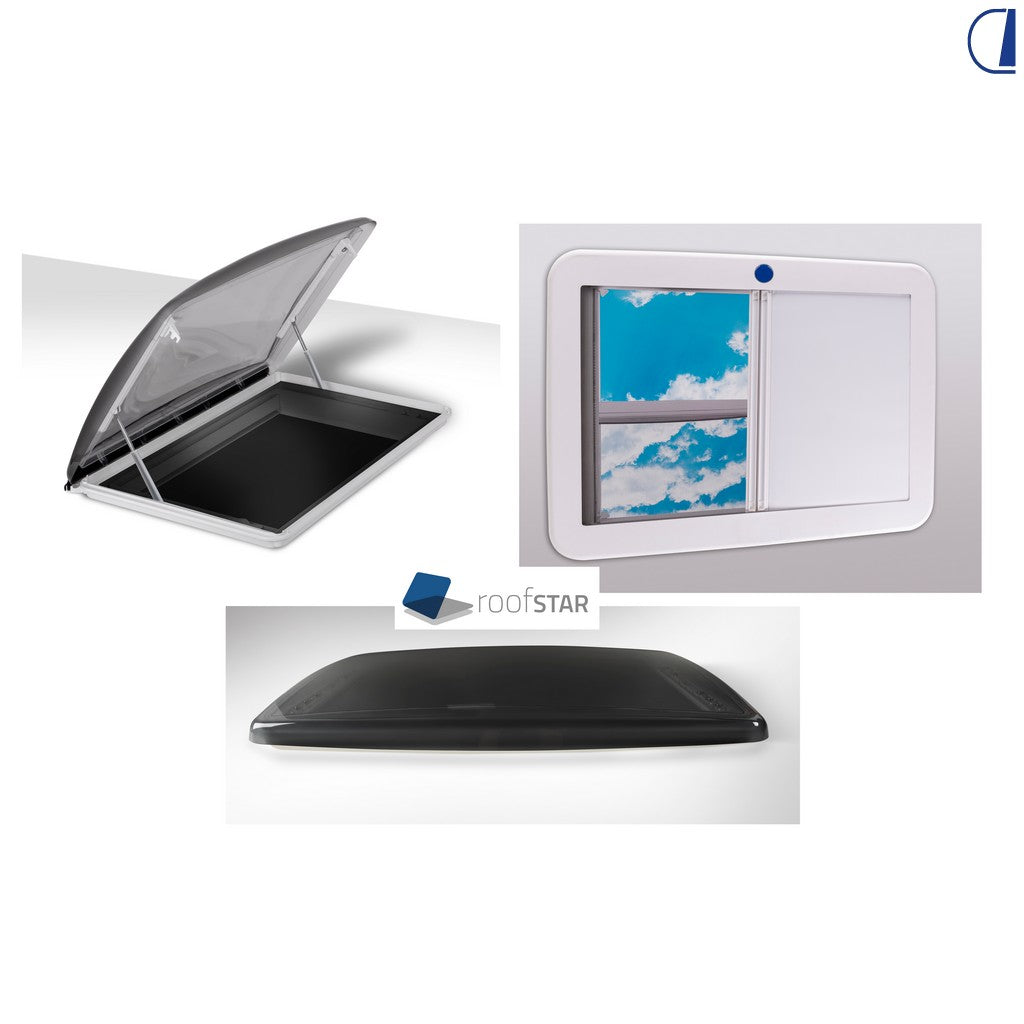Brunner Oblò da tetto RoofStar 7 70x50 cm con LED senza ventilazione forzata