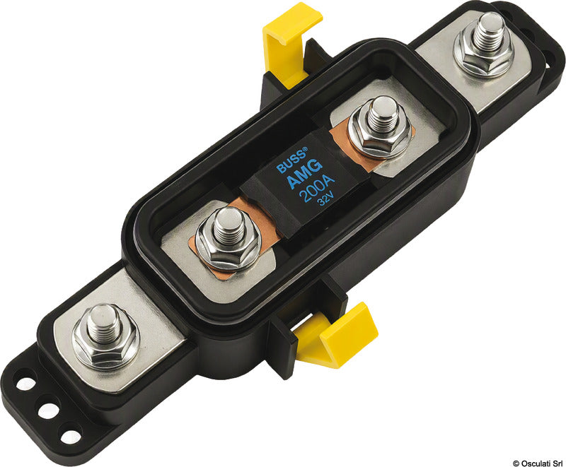 Egis Portafusibili Sigillato AMG/MEGA 1 Slot 80V 300A