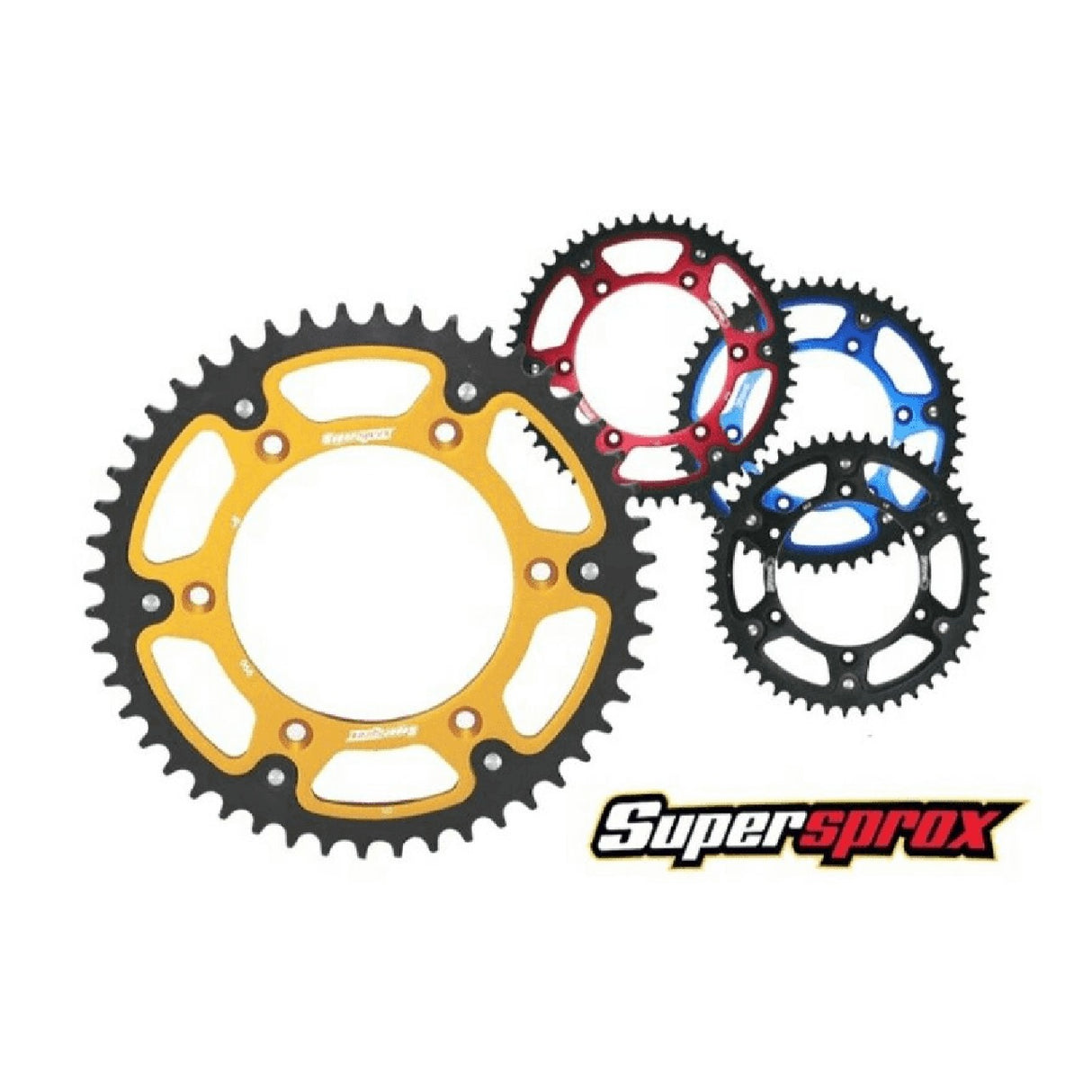 Supersprox Corona alluminio STEALTH RST Rossa 525 43 CRFL Africa Twin 1000 16/19