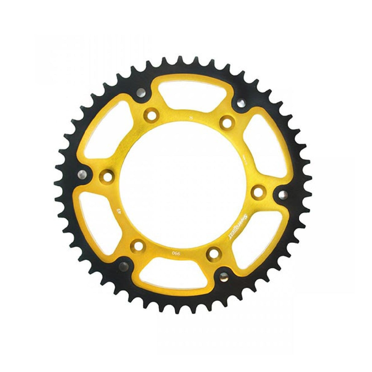 Supersprox STEALTH RST GOLD Corona de aluminio Paso 520 49 dientes