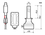 Pilot 12/24V Halo Led Jupiter Series Quick-Fit - (H1) - 55W - P14,5s - 1 pz - Scatola