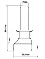 Pilot 12V Halo Led Hyper Series Quick-Fit - (H1) - 15W - P14,5s - 1 pz - Scatola