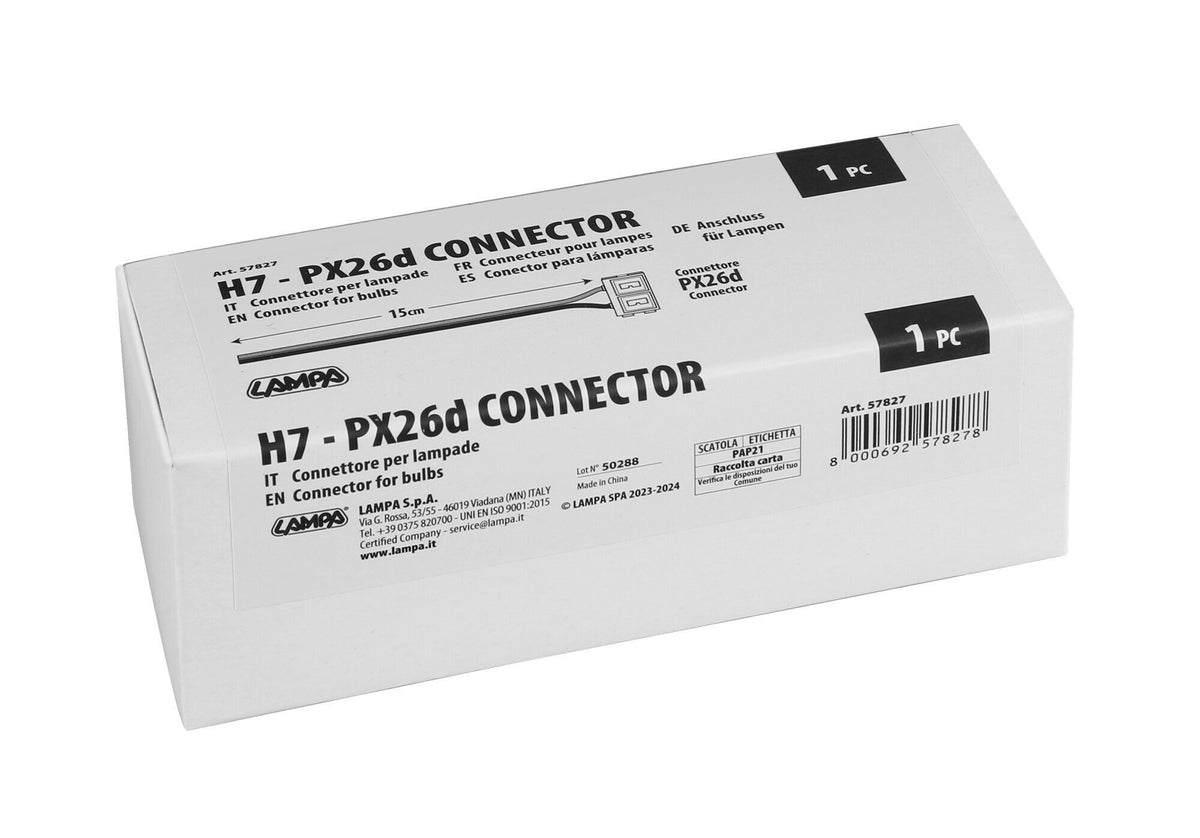 Lampa Connettore per lampade - H7 - PX26d 57827