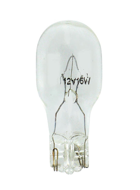 Lampa 12V Lampada con zoccolo vetro - W16W - 16W - W2,1x9,5d - 2 pz - D/Blister 58099