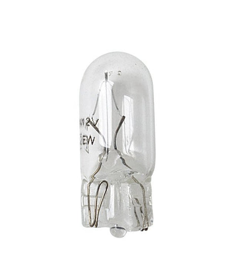 Lampa 12V Lampada con zoccolo vetro - W5W - 5W - W2,1x9,5d - 10 pz - Scatola 58108