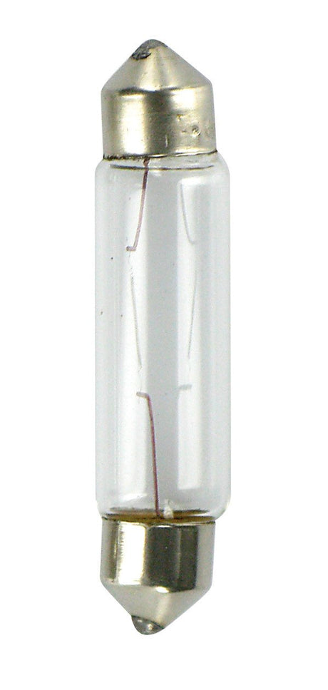 Lampa 12V Lampada siluro - 11x44 mm - 10W - SV8,5-8 - 2 pz - D/Blister 58116