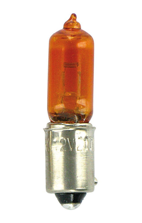 Lampa 12V Lampada alogena micro HY21W 21W BAY9s 2 pz D/Blister Arancio 58120