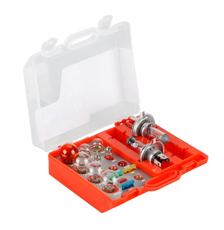 Lampa Kit lampade di ricambio 19 pz, alogena 2x H4 - 12V 58163