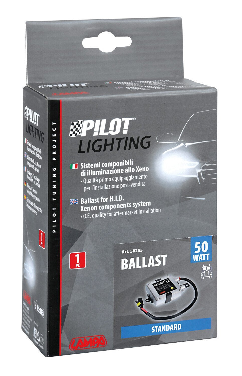 Pilot Centralina standard + Can-Bus - 24V - 50W