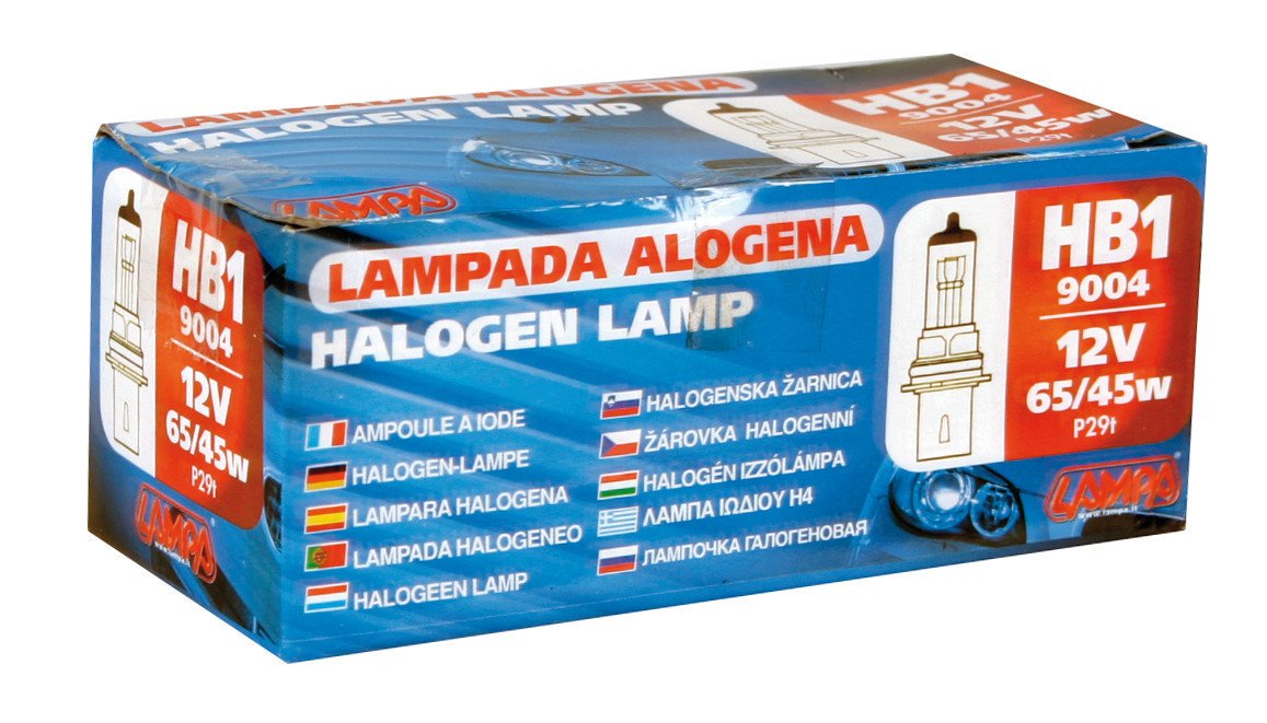 Lampa 12V Lampada alogena - HB1 9004 - 65/45W - P29t - 1 pz - Scatola 58271