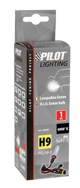 12/24V Lampadina HID Xenon 6.000K - H9 - 1 pz  - Scatola