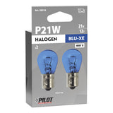 Pilot 12V Lampada 1 filamento Blu-Xe - (P21W) - 21W - BA15s - 2 pz - D/Blister