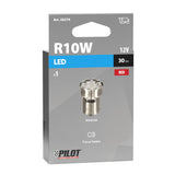 Pilot 12V Lampada Multi-Led 11 Led - (R10W) - BA15s - 1 pz - Scatola - Rosso