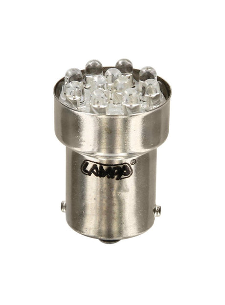 Pilot 12V Lampada Multi-Led 11 Led - (R10W) - BA15s - 1 pz - Scatola - Rosso