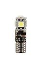 Pilot 12/30V Led series - 5 Led SMD - (T10) - W2,1x9,5d - 2 pz - Scatola - Bianco - Doppia polarità - Resistenza incorporata