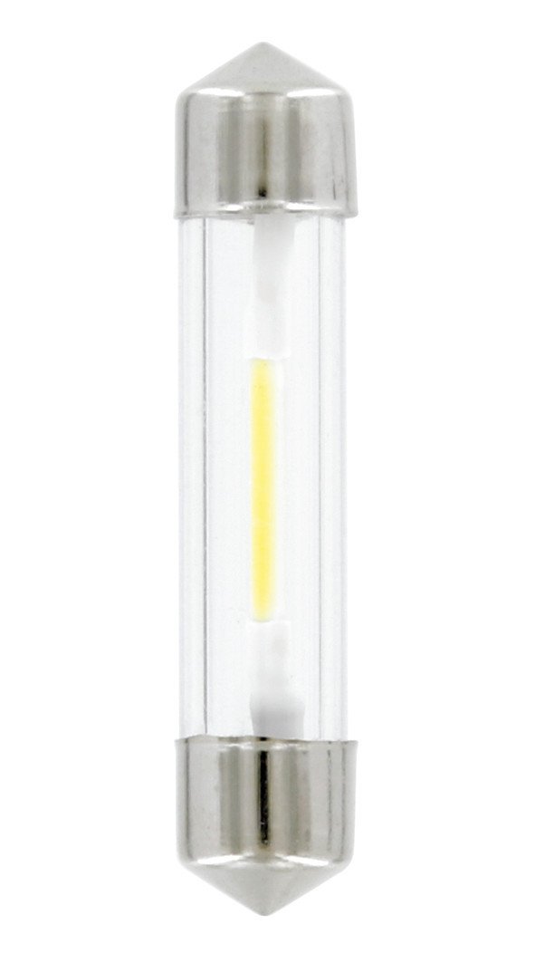 Pilot 12V Mega-Led 9 1 SMD x 9 chips 8x41 mm SV8,5-8 1 pz D/Blister Bianco