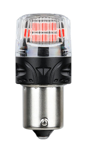 Pilot 12V Ultra-Lumen Series - (PR21W) - BAW15s - 2 pz - Scatola - Rosso - Doppia polarità - Resistenza incorporata