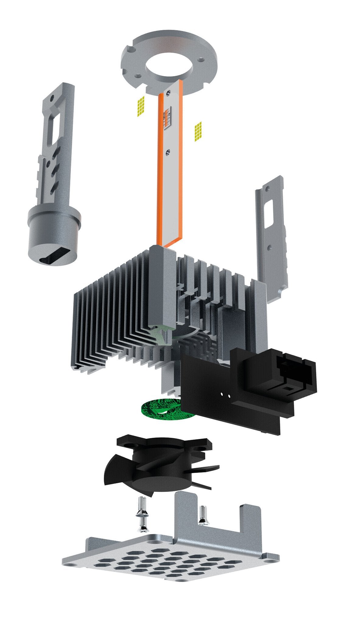 Pilot 12-24V Lampade a Led per conversione fari Xenon - (D1S-D1R) - 35W - 2 pz - Scatola