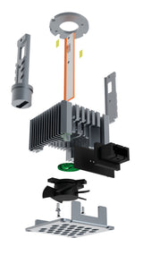 Pilot 12-24V Lampade a Led per conversione fari Xenon - (D1S-D1R) - 35W - 2 pz - Scatola