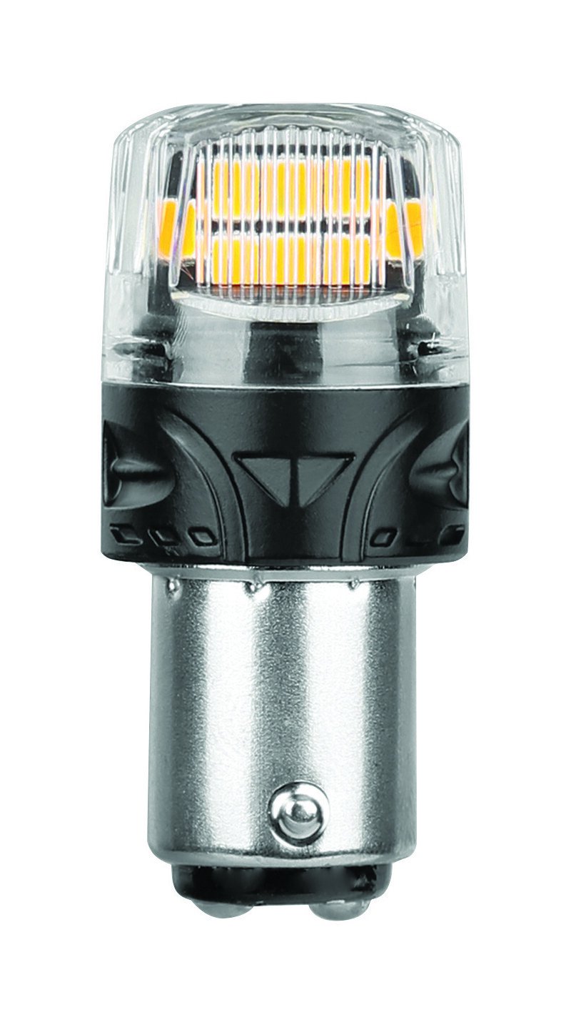 Pilot 12V Ultra-Lumen Series - (P21/5W) - BAY15d - 2 pz - Scatola - Arancio - Doppia polarità - Resistenza incorporata