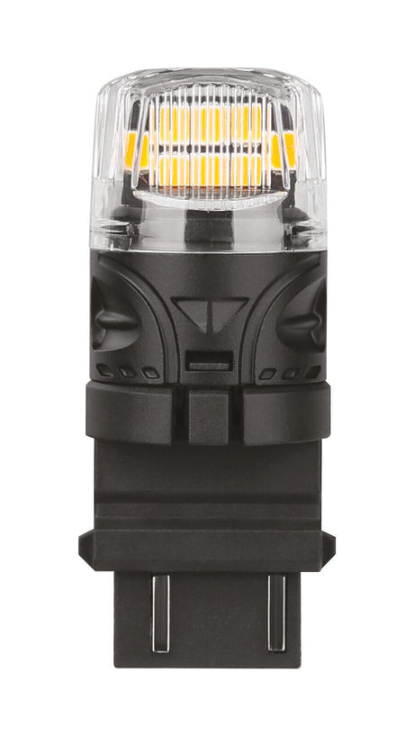 Pilot 12V Ultra-Lumen Series - (PY27/7W) - W2,5x16q - 2 pz - Scatola - Arancio - Doppia polarità - Resistenza incorporata