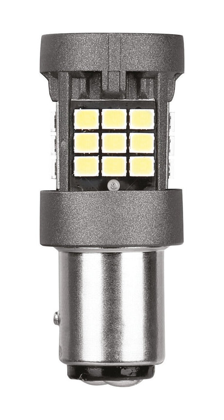 Pilot 12/24V Pro-User Series - (P21/4W) - BAZ15d - 1 pz - Scatola - Bianco - Doppia polarità - Resistenza incorporata