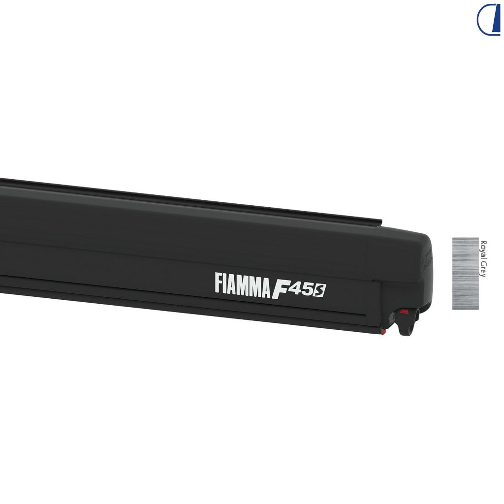 Fiamma Tenda F45s 260 cm nera per VW T5/T6/T6.1 California, staffe incluse