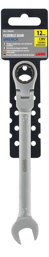 Lampa Kombinationsschlüssel mit Knickratschwengel 12 mm