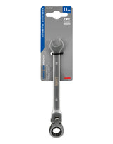 Lampa Chiave combinata con cricchetto snodato - 11 mm 59557
