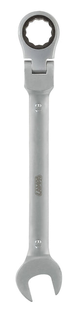 Lampa Chiave combinata con cricchetto snodato - 19 mm 59561