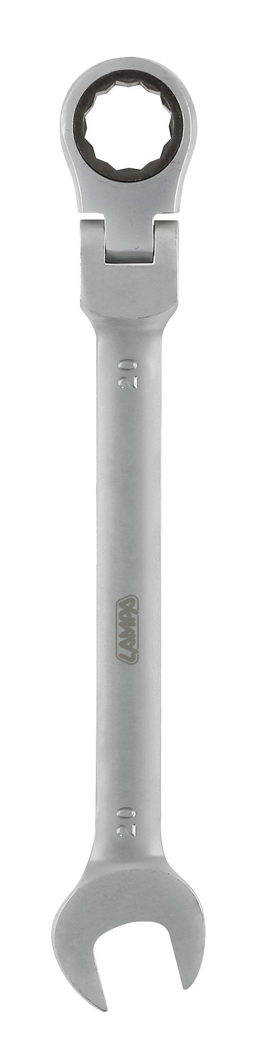 Lampa Chiave combinata con cricchetto snodato - 20 mm 59562