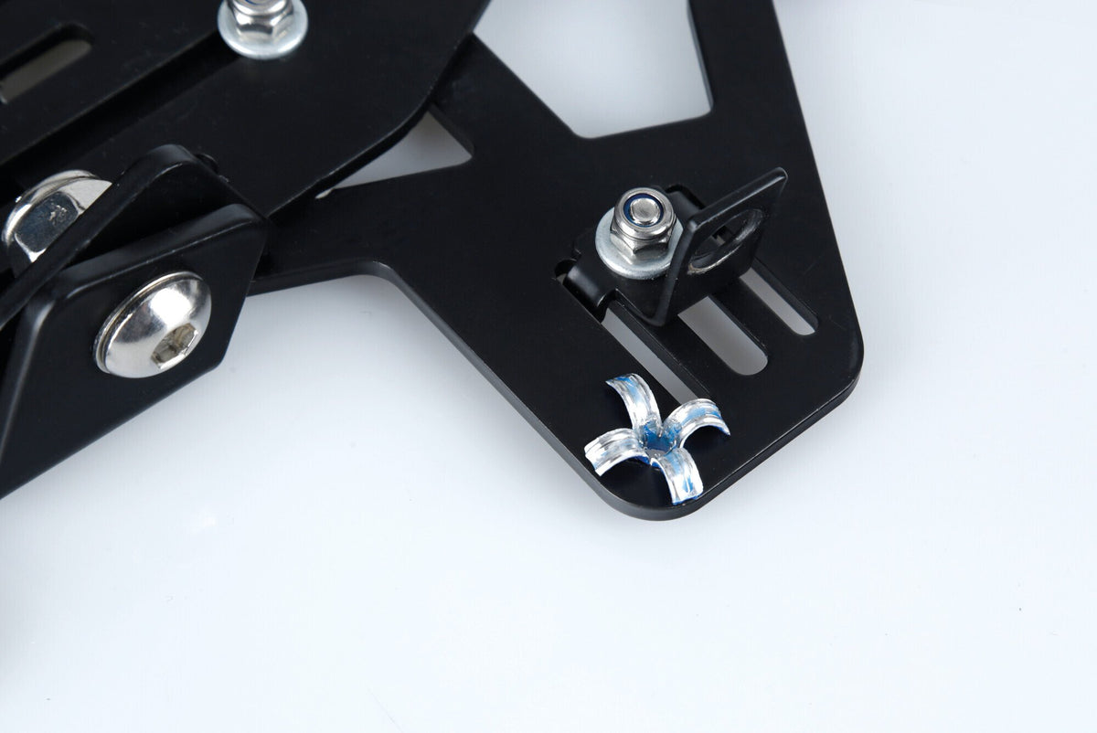 Lampa Aluminium Rivets, set 50 rivetti Graf per portatarga - Argento 59581