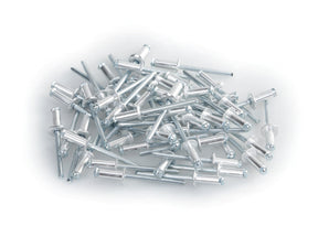 Lampa Aluminium Rivets, set 50 rivetti Graf per portatarga - Argento 59581
