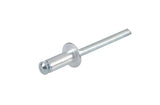Lampa Aluminium Rivets, set 50 rivetti Graf per portatarga - Argento 59581