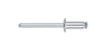 Lampa Aluminium Rivets, set 50 rivetti Graf per portatarga - Argento 59581