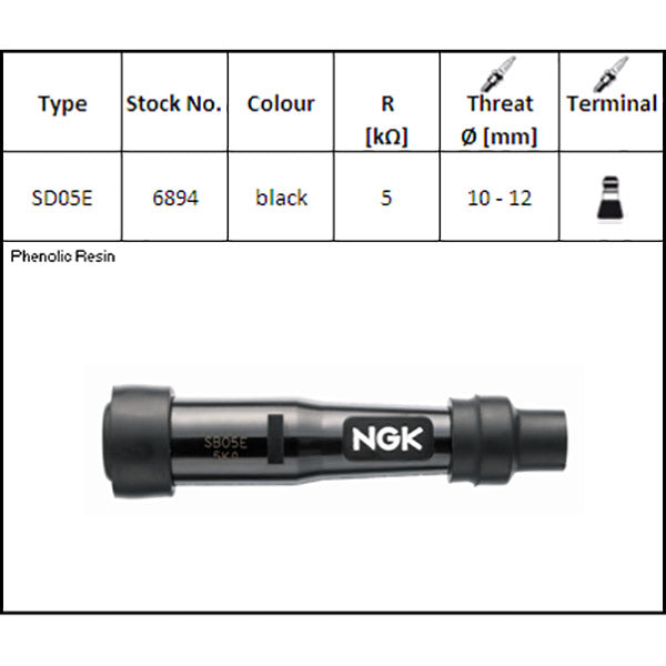 NGK SD05E Attacco Candela