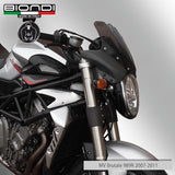 Biondi Metal Dark Cupolino Alluminio Anodizzato Nero con Plex Fumé