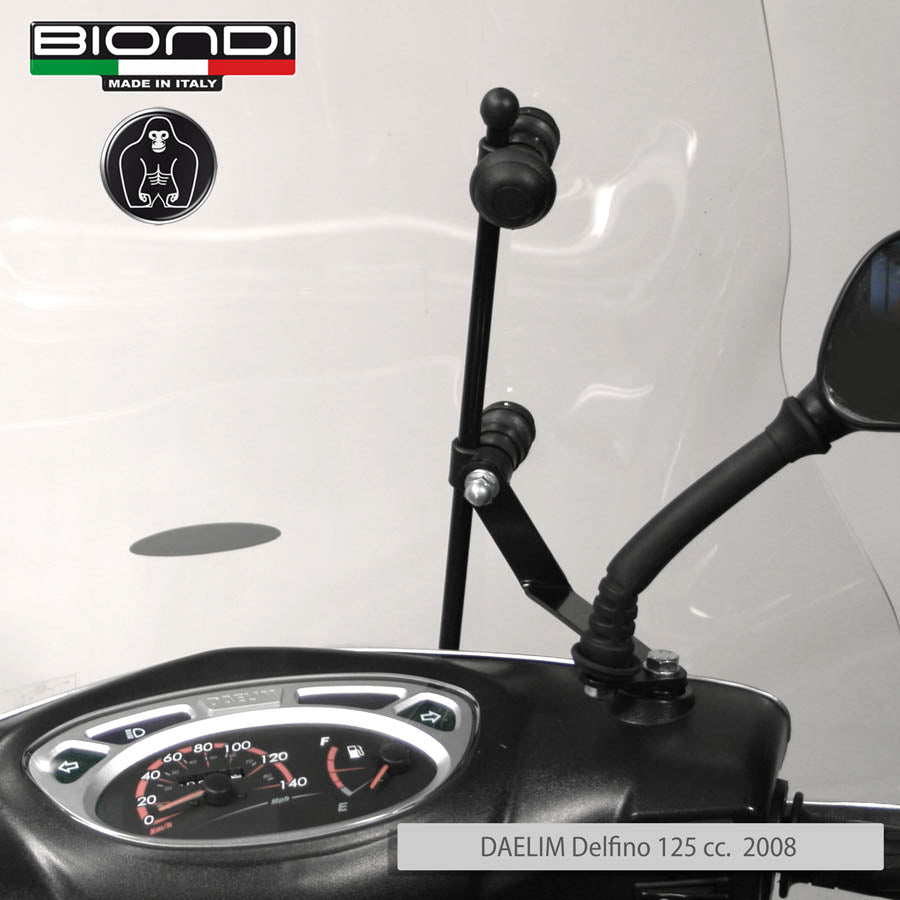 Biondi Kit Attacchi Parabrezza per Daelim Delfino 125 - MPN 8500603