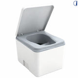 Trelino WC a secco a separazione Evo S bianco