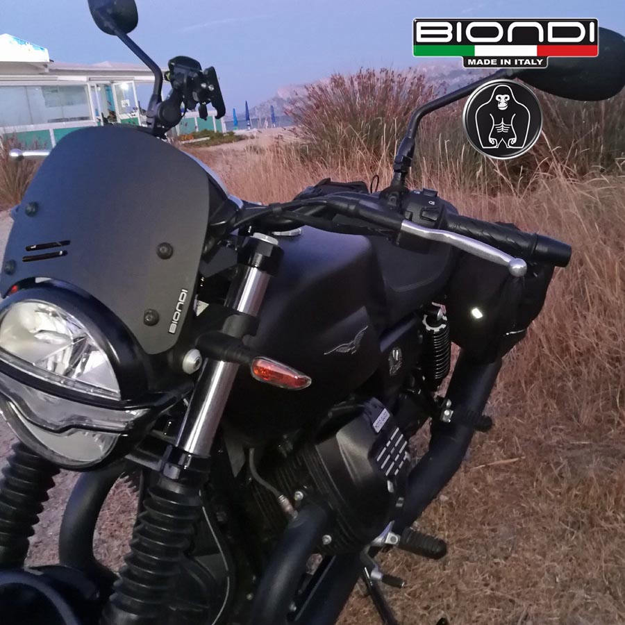 Biondi Cupolino Caffè Nero Satinato Moto Guzzi V7 III/IV/Sport e V9 Bobber