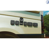 Di-Tec Presa TV/SAT da esterno serie Ventura IP68 doppio coassiale F