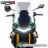 Biondi Cupolino Maxi-Touring Fumé Chiaro Moto Guzzi V100 Mandello e Mandello S